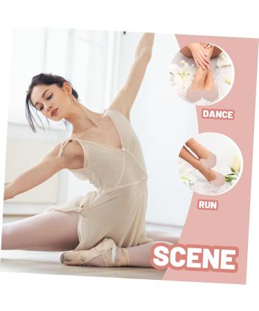 Healvian Ballet Pads - 3 Pairs Knitted Fabric Shoe Protectors & Toe Covers for Dance - Premium Insole and Pouch Pads - Buy Online on GoSupps.com