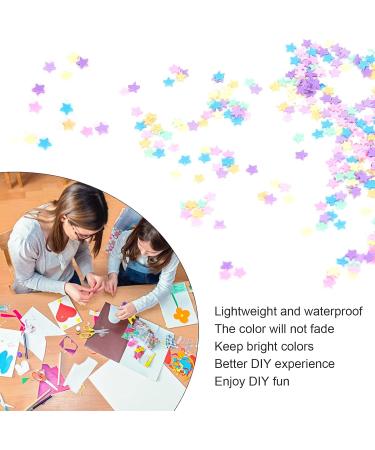 30g Star Polymer Slices Soft Clay Slices Resin Slices Nail Art Slices Supplies Star Clay Slice Colorful Art Crafts for HandMade Nail Decorations - Buy Online on GoSupps.com