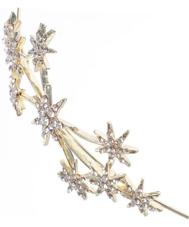 HONMEET Snowflake Headband Head Band Bride Head Accessories Star Hair Bands Women Headbands for Hair Birthday Headband Wedding Hair Accessories Star Headpiece Bride Headband Alloy - Buy Online on GoSupps.com