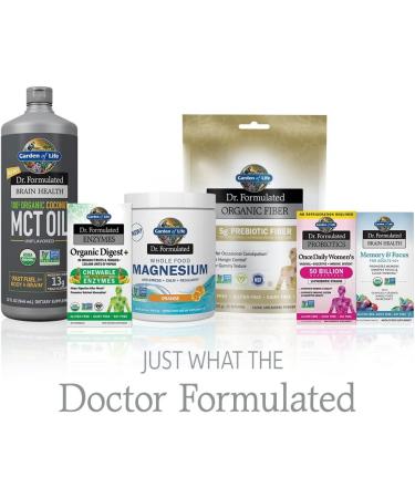 Organic Coconut MCT Oil unflavored - Dr. Formulated Brain Health | 32 fl oz | Garden of Life - Buy Online on GoSupps.com
