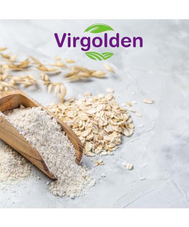 Oat Flour 1kg by Virgolden - Low-Carb Oat Flour with Protein & Dietary Fiber Vegan Non-GMO for Baking Cooking & More - Buy Online on GoSupps.com