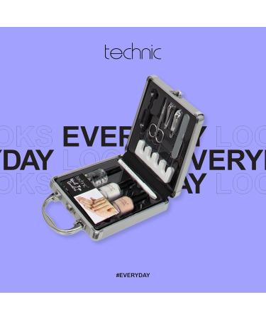 Technic French Manicure 12Pc Beauty Case - Contains Everything to Create The Classic French Manicure in Minutes - Portable Carry Case Perfect for Gift or Travel - Buy Online on GoSupps.com