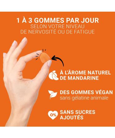 MAG 2 - BOOST gummies - Magnesium taurine vitamins B6 and C - Anti-nervousness and anti-fatigue - No added sugars - Natural mandarin flavor - Food supplement - 45 gummies - Buy Online on GoSupps.com