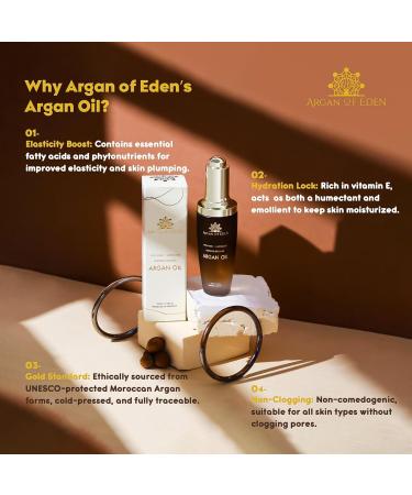 Argan Oil | 100ml | 100% pure | certified Organic - Buy Online on GoSupps.com