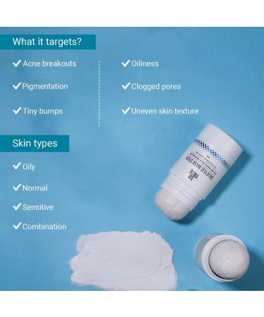 Sotrue 2% Salicylic Acid Face Mask Stick - Acne & Blackhead Treatment with Kaolin Clay | Deep Exfoliation Reduces Oil & Blemishes | 40G - Buy Online on GoSupps.com