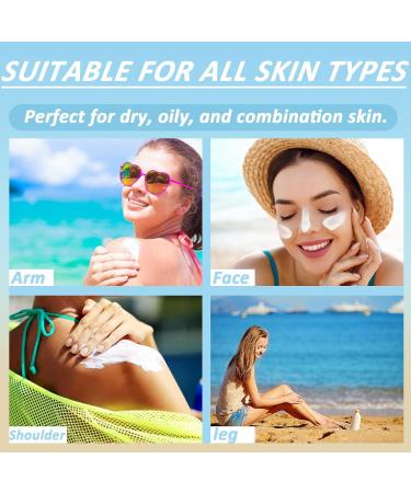 Cr me solaire min rale naturelle au suif de b uf SPF 50 rafra chissante et non grasse protection solaire longue dur e id ale pour les voyages en plein air 2pcs - Buy Online on GoSupps.com