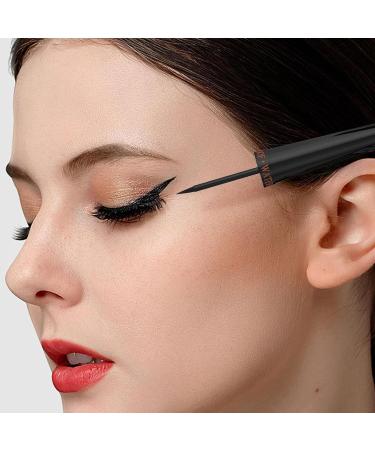 Eye Liner Pencils - Liquid Eye Liner Makeup Eyeliner Long Lasting Ultra-Fine Tip Liquid Liner Waterproof Smudgeproof Eyeliners Pochy - Buy Online on GoSupps.com