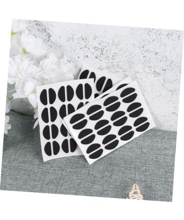 Gleavi 72 Couples Slip-Proof Silicone Foam Nose Pads for Glasses - Replacement Accessories - Black (3 Pack 1.9x0.8cm) - Buy Online on GoSupps.com