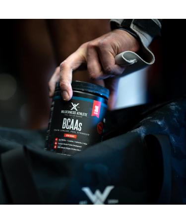 Wilderness Athlete BCAAs - Optimal Branched Chain Amino Acids Powder for Men & Women - Blood Orange Flavor - Essential Amino Acids Supplement - Buy Online on GoSupps.com