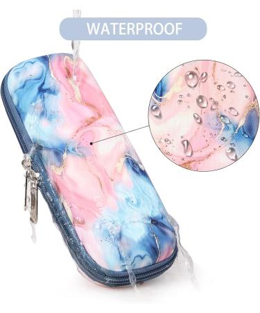 Bomkee Insulin Pen Bag Cooling Medication Bag for Diabetes with 2 Cooling Packs Stylish Drive Sand & Pink Perfect for Travel - Buy Online on GoSupps.com