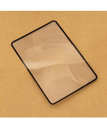 Page Magnifying Sheet 3X PVC Lightweight Lens Card Magnifiers Magnifying Glass for Reading Small Patterns Maps Small Gift - Buy Online on GoSupps.com