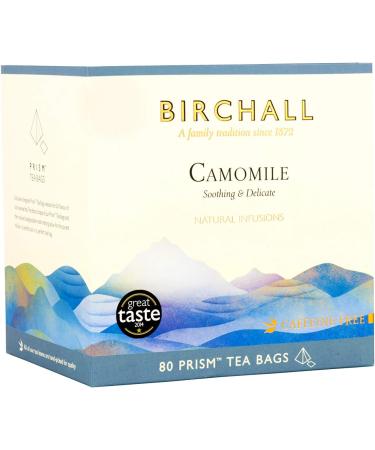 Birchall Red Berry & Flower - 80 Prism Tea Bags & Tea | Camomile Flowers | Herbal Tea | 1 Pack of 80 Plant-Based Prism Tea Bags - Buy Online on GoSupps.com