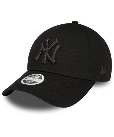 New Era 9Forty Women's Cap - METALLIC New York Yankees black