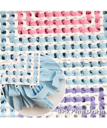 Sniffing Carpet Dog Smell Training Mat | Ieuumler 45x45cm | Blue & Pink | Ideal for Pet Dogs & Cats - Buy Online on GoSupps.com
