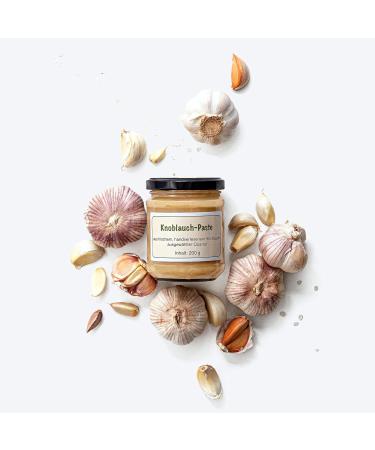 Garlic Paste - Fresh Garlic Seasoning Paste 200g | Premium International Shipping - Buy Online on GoSupps.com