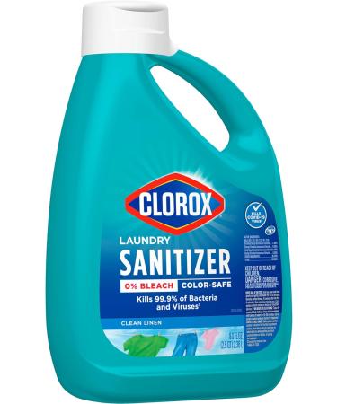 Clorox Laundry Sanitizer - Kills 99.9% of Odor-Causing Bacteria | 80 Fl Oz | Pack of 2 - International Shipping Available - Buy Online on GoSupps.com