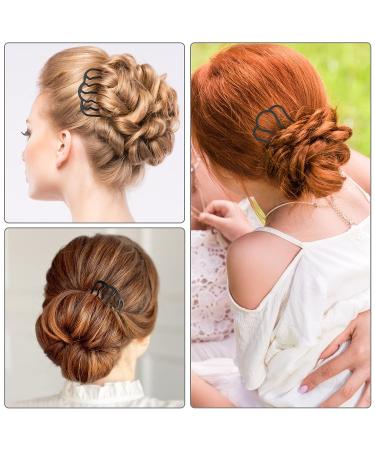 Vintage Meatball Hair Styling Tool Set - 3 PCS Hair Fork Clip & Combs for Updo Bun - Women's Hair Accessories - Buy Online on GoSupps.com