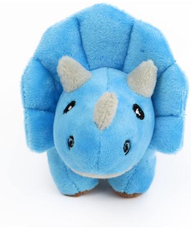 Zappi Co Children's Triceratops Plush Toy - Soft Snuggly Playtime Companion (12-15cm) - Buy Online on GoSupps.com
