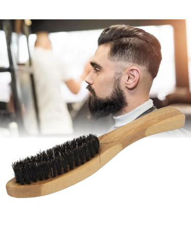 Beard Styling Brush for Men - Soft Bristles & Wooden Handle | Perfect for Hairdressing & Shaving - International Shipping - Buy Online on GoSupps.com
