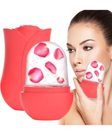Face Ice Roller Small Ice Cube Roller - Ice Roller for Face and Eye Facial Beauty Ice Roller Skin Care Tools Ice Facial Cube Silicone Ice Mold Red - Buy Online on GoSupps.com