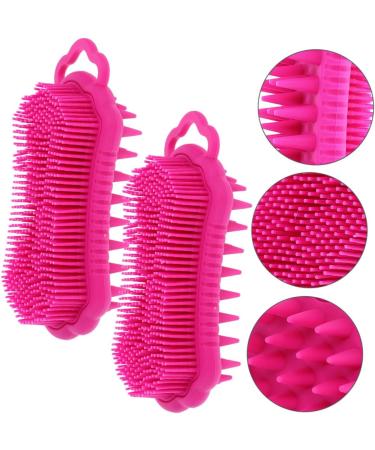 Sewoart Silicone Scalp Massager & Body Cleaning Brush - 2 Pack Hairbrush for Ultimate Hair & Skin Care | International Shipping Available - Buy Online on GoSupps.com