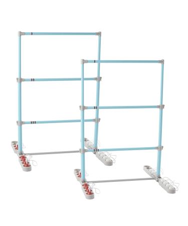Franklin Sports Ladder Ball Set - Set Includes 2 Ladder Ball Targets and 6 Bolas - Family Set for Beach Or Backyard Fun - Folds for Storage