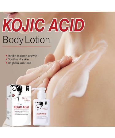 Quick Absorbing Body Cream 100ml Body Lotion Nourishing Moisturizing Skin Brightening Mild Body Cream Skin Brightening Moisturizing Kojic Acid Body Lotion for Dry Skin - Buy Online on GoSupps.com