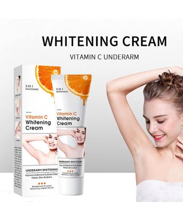 Instant Underarm Whitening Cream Armpit Whitening Cream Legs Bleaching Cream for Underarm Underarm Skin Lightening Cream Armpit Whitening Cream Underarm Lightening Cream Whitens Nourishes Skin 50g - Buy Online on GoSupps.com