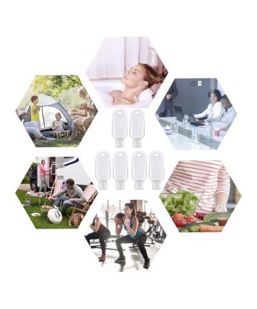 Portable Travel Hand Sanitizer Bottle with Keychain - 3 Pack for School, Travel, Picnic & Outdoor Activities - Refillable Cosmetic Liquid Container - Buy Online on GoSupps.com