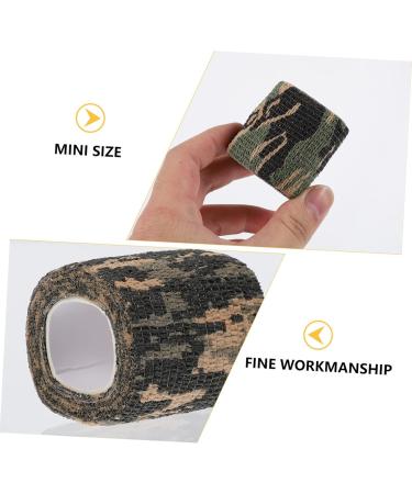 Kisangel 12 Rolls Outdoor Camouflage Invisible Tape - Elastic Waterproof Tape for Agate Slice Pendant Medical and Sports Use - International Shipping Available - Buy Online on GoSupps.com