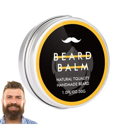Premium Beard Butter for Men - Hydrating Moisturizer & Mustache Balm | Softens Facial Hair & Promotes Growth - 1 fl oz - Buy Online on GoSupps.com