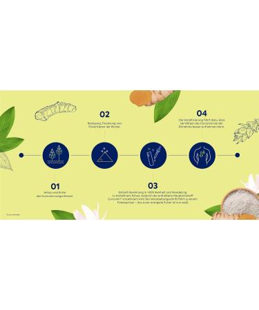 Shop Circular White Curcuma Capsules - 30 High Bioavailability Dietary Supplement with Turmeric Biotin Niacin Ginger Vitamin C & D for Digestive Support - International Shipping Available - Buy Online on GoSupps.com