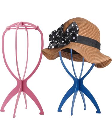 XCZYN Portable Wig Stand Holder - Collapsible & Durable for Multiple Wigs | Women s Travel Wig Drying Display Tool - Dark Blue (1 Pc) - Buy Online on GoSupps.com