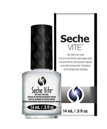 Seche Vite Dry Fast Top Coat (14ml) - Fast Drying Nail Polish Topcoat by Seche - Buy Online on GoSupps.com