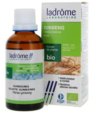 Ladrôme - Organic Ginseng - Fresh Plant Extract - Ladrome