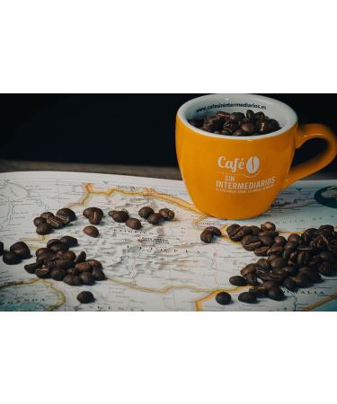 CAFE SIN INTERMEDIARIOS Colombian Coffee - Kisses for Espresso Coffee Maker 1 Kg Roasted Weekly Ground to Order and Packaged | Medium Ideal Coffee - Buy Online on GoSupps.com