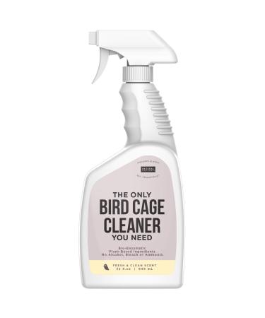 Natural Rapport Bird Cage Cleaner - The Only Bird Cage Cleaner You Need - Bird Poop Spray Remover, Naturally Removes Bird Waste 32 Fl Oz (Pack of 1)
