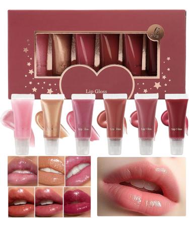 Ruwshuuk Lip polish Moisturizing ShinyMoisturizing Plumping Nourishing for Women Makeup Girls Beauty Meeting Dating Strengthening Natural Look - Buy Online on GoSupps.com