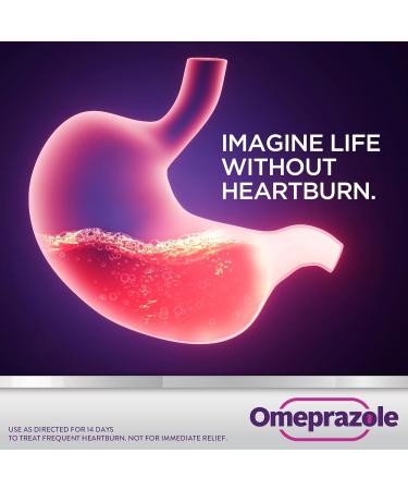 GoodSense Omeprazole 20mg Delayed Release Tablets - Cool Mint Acid Reducer - 42 Count - Buy Online on GoSupps.com