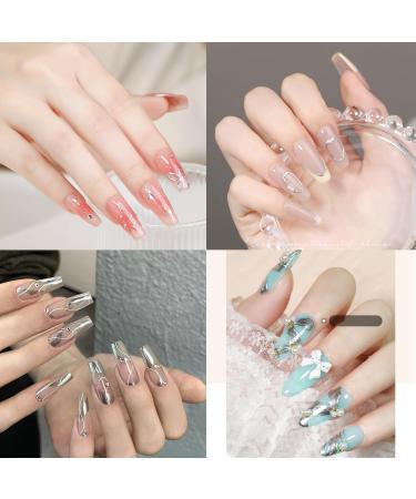 Metallic Painting Gel Nail Polish - Mirror Gold Liner Gel Polish - 3D Metal Painting Nail Varnish - Metal Painting Gel - Mirror Nails Finish - Nail Liner Painting Gel Polish DIY Nail Drawing at Home - Buy Online on GoSupps.com