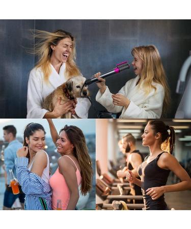 Leemone Anti-Flyaway Attachment Nozzle for Dyson Airwrap Styler - Fuchsia | Smoothing Dryer Attachments Compatible with HS01 HS05 - Buy Online on GoSupps.com