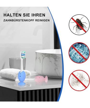 Portable Electric Toothbrush Travel Case for Oral-B & Philips Sonicare | Hard Shell Bag with 2 Silicone Caps - Rose Gold - Buy Online on GoSupps.com