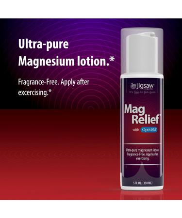Jigsaw Health Magnesium Bundle | MagSRT 240 Tablets and MagRelief 5 Ounces (Lotion) - Buy Online on GoSupps.com