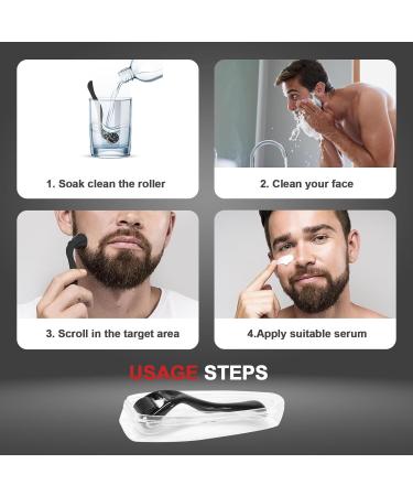 540 Titanium Derma Roller - Microneedling Tool for Home Use | Best Skin Care Solution for Men & Women - Buy Online on GoSupps.com
