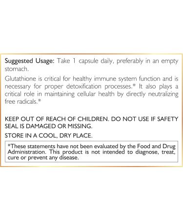 Coc March N.M.D Molecular Glutathione Supplement 500 mg Potent Antioxidant for Immune Support Health & Beauty Low Molecular Weight Vegan Gluten Free Soy & Dairy Free GMO Free 60 Veg Capsules 60 Count (Pack of 1) - Buy Online on GoSupps.com