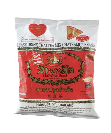 Cha Tra Mue Original Thai Tea Mix (Number-One) - Authentic 400g Thai Tea for Traditional Restaurant Style Thai Iced Tea - Buy Online on GoSupps.com