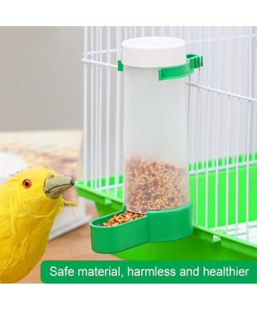Jicyor 3-Piece Automatic Water Dispenser for Birds - Plastic Clip Feeding Bottles for Parrots & Pigeons | Perfect for Pet Cages - Buy Online on GoSupps.com
