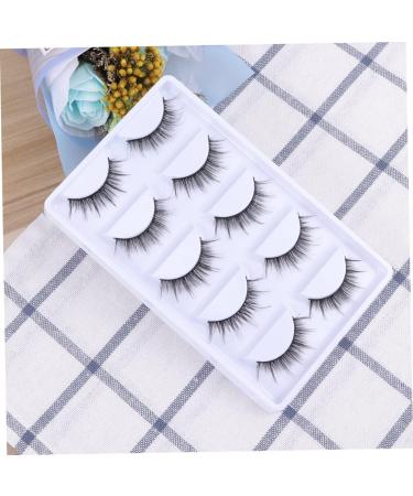 minkissy Metal Hairpin Stick 80 Pairs Lashes Natural Natural Eyelashes Natural Eyelashes Cross Eyelashes Dense 3d Banana Hair Claw Clips Pink - Buy Online on GoSupps.com