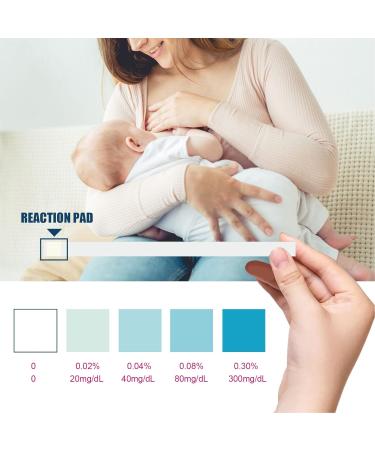 Breast Milk Alcohol Test Strips 2 Minutes Result Accurate Detection Breast Milk Alcohol Immersion Test 25 Pieces Easy to Read Safe for Home - Buy Online on GoSupps.com
