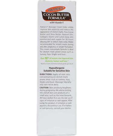Shop Palmer's Cocoa Butter Formula Massage Cream for Stretch Marks - 4.40 oz (Pack of 12) | International Shipping Available - Buy Online on GoSupps.com